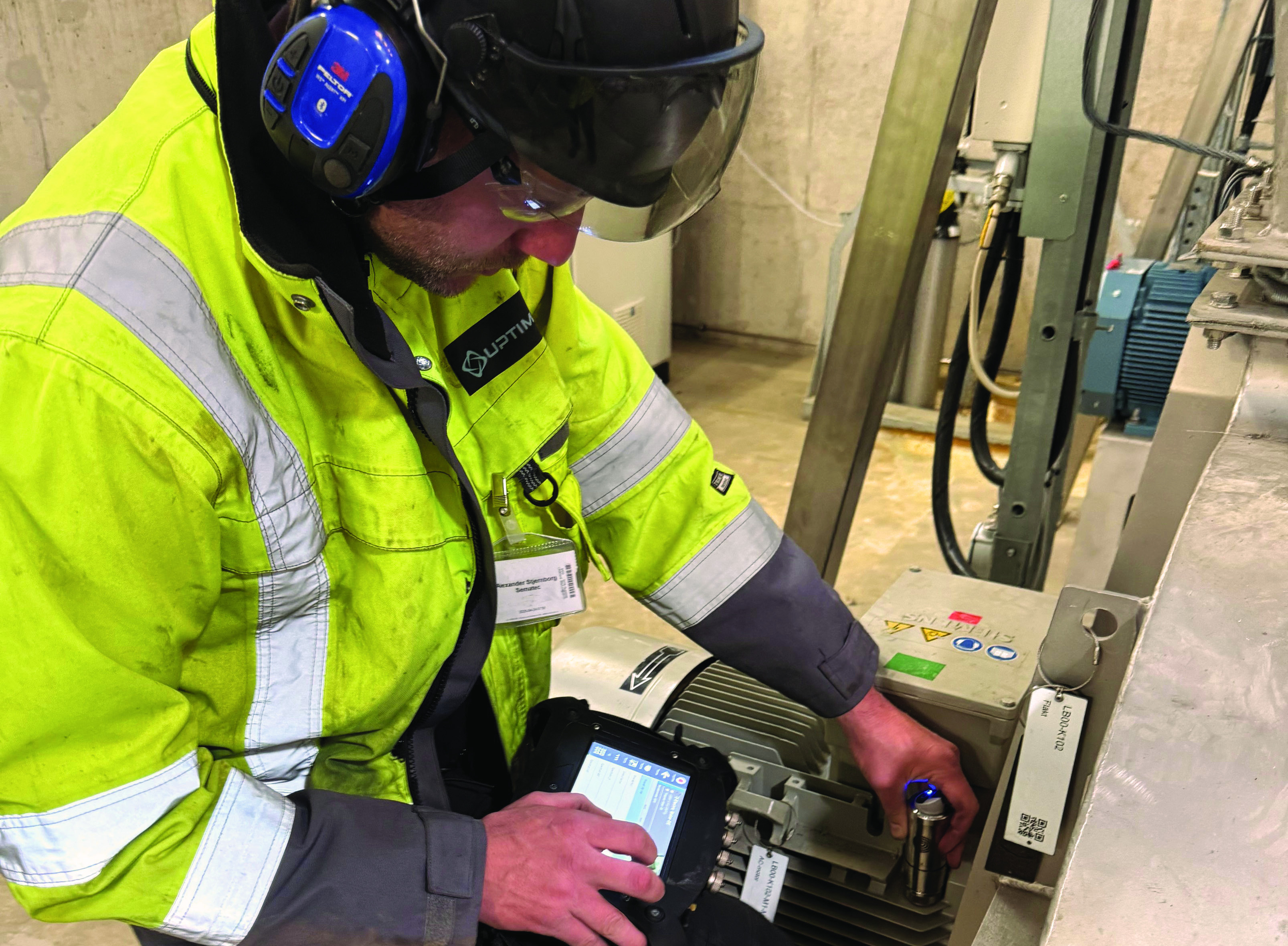 Vibrationsanalys av roterande maskineri